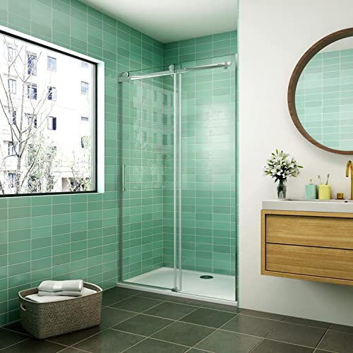 135x195cm Mamparas de ducha puerta de ducha 8mm vidrio templado de Aica