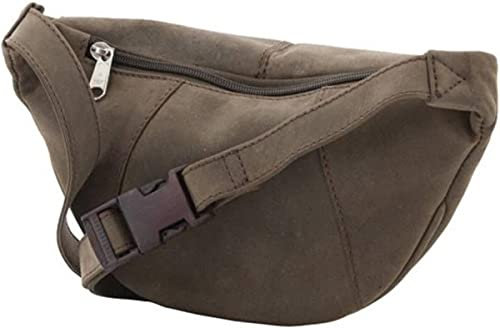 Bauchtasche Leder braun Herren Damen Hüfttasche Hipbag antikbraun BEAR DESIGN