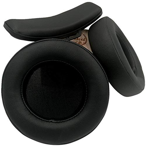Misodiko Ersatz-Ohrpolster und Kopfband-Set für Gaming-Headset – Razer ManO'War 7.1 kabellos/verkabelt, Reparatur von Kopfhörern mit Kopfband