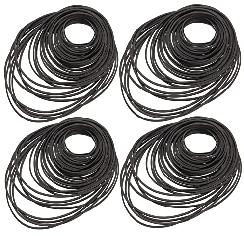 Cintas de Maquina para Cinturon,Biluer 180PCS Mezcla Cassette Tape Belt Correa de Transmision Correa para Tocadiscos Cinta De Casete Utilizado En Grabadoras De Video Unidades De DVD