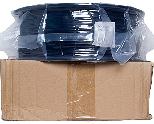 PRILINE Kohlefaser-Polycarbonat 2,5 kg 1,75 mm 3D-Drucker-Filament, Maßgenauigkeit +/- 0,03 mm, 2,5 kg Spule, 1,75 mm, schwarz