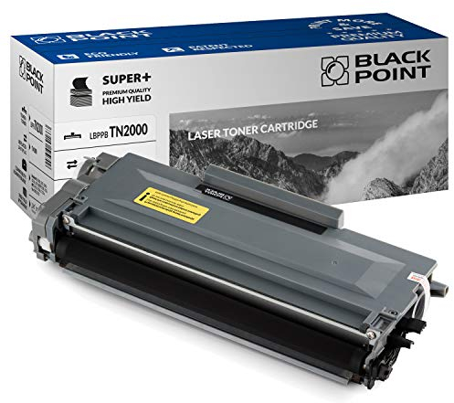 BLACK POINT Toner Kompatibel zu TN-2000 - Schwarz - für Brother HL: 2030, 2032, 2040, 2070N, 2070 Brother DCP:7010L, 7025 Brother MFC: 7420, 7820N, 7225N, Fax-2820, 2920