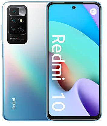 Xiaomi Redmi 10 - Smartphone 64GB, 4GB RAM, Dual Sim, Sea Blue (Reconditionné)