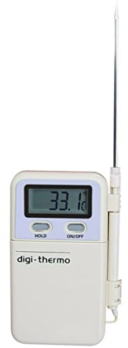 Thermomètre digital portable avec sonde et écran -50º +300ºc 25fr0485 Agtwt2 Idéal pour les équipements de climatisation