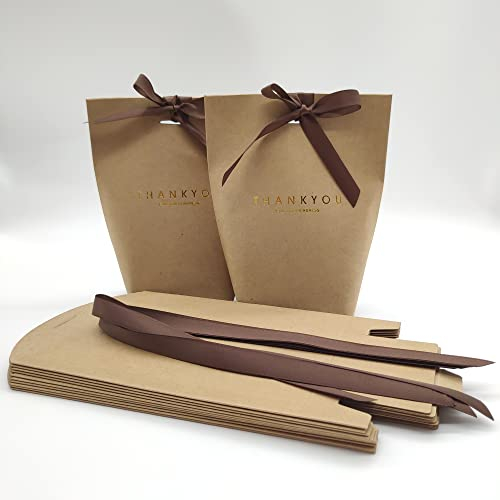 Hayaww 12 Pcs Kraft Papel Cajas Regalo, Bolsas De Papel Kraft Cajas De Regalo De CartóN Bolsa De Regalo De Papel Kraft Bolsas De Regalo Para Decoraciones NavideñAs Para El DíA De San ValentíN (Kraft)