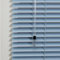 Aluminum Venetian Blinds Slats Curtains,Blackout Window Shades,Aluminum Horizontal Blinds,Home Office Anti-UV Waterproof Light Adjustment Aluminium Roller Blind,Blue,Custom (W50xH60cm(20x24in))