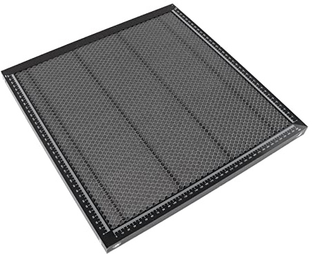 Honeycomb Arbeitstisch, Arbeitsbett 15,75 x 15,75 Zoll,Schnelle Wärmeableitung,Waben Laserbett Mit Aluminiumplatte Desktop Schutzplatte für CO2 CNC Schneidemaschine