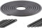 cyclingcolors sellado espuma polietileno rollo juntas cinta cuerda redondo PE puerta, ventana Perfil de rellenado Calafateo aislamiento acústico y térmico (Ø8mm x 3 metro)