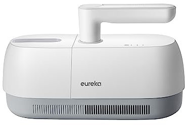 Midea Aspirapolvere antiacaro Senza Fili MMC1921WG, 7500Pa Potente Dispositivo di rimozione degli Acari, Bianco, 1.3kg, 110 W, 350 milliliters, 78 decibeles