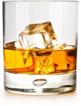 Topkapi 250.750 – Bicchiere da whisky Kobayashi | 315 ml | 2 pezzi | Bicchieri da whisky pesanti con gocce nel fondo | Ottimo anche per Negroni, Daiquiri, Mai Tai, Caipirinha │ D.O.F