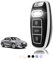 TOOMUME Coque Clé TPU, Etui Clé Étui Clé Adapté pour Audi A3 A4 A5 A6 A7 A8 A6L A8L Q5 Q7 Q8 RS6 RS7 S3 S6 S7 SQ7 SQ8 C8 D5 E-Tron Sportback, Couvre Clef Cache Cle Voiture Telécommande - Smart Key