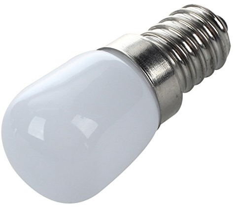 Ggnaxivs 1.5W E14 2835 Smd Frigorífico Congelador Bombillas Led Lámpara Mini Pigmeo 220V Color: Cálido Paquete: 1Pcs