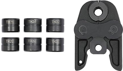 TH16-20-26-32 Quetschbacken Quetschzange TH Profil für Aluminium Kunststoff Verbundrohre PE Rohre PB Rohre mit Kupferfittings Edelstahlrohre (2,5 kg)