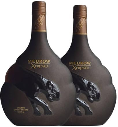 Licores Meukow Xpresso Café & Cognac 70 cl (Caja de 2 Botellas de 70 cl)