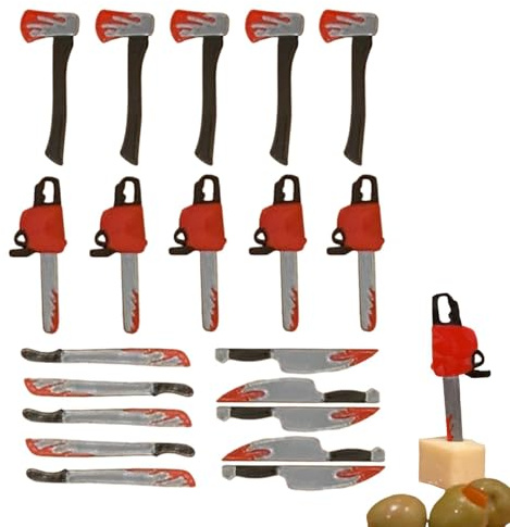 Halloween Food Toppers ABS Material