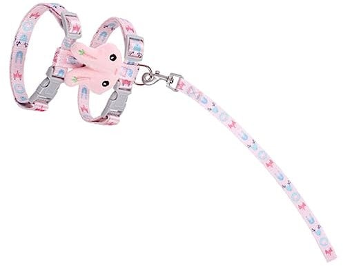 Milisten 2 Sets Escape-proof Cat Harness Lightweight Comfortable Outdoor Leash for Pet