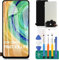 Incell - Pantalla LCD de repuesto para OPPO Find X3 Lite para OPPO Reno5 5G pantalla LCD CPH2145, kits de digitalizador táctil sin marco (sin reconocimiento de huellas dactilares, negro)