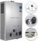 Chauffe-eau à Gaz 12LPM, Chauffe eau instantané, LPG Propane Butane 24KW Inoxydable Pression d'eau Ultra basse disponible Convient pour la Famille, Camping-car