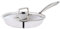 WG inc Stainless Steel Frying Pan with Lid, 1100 ML, Triply All Clad Fry Pans 20 CM, Ergonomic Handles, Induction Compatible, All hob Types, Oven Safe, No Coatings, BPA Free