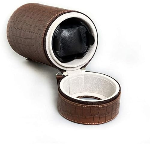 CWZZWS Caja de bobinadores de Reloj de araña, Cajas automáticas de Cuero PU fácil de Transportar - Negro/marrón 520 g Good Times Chandelier