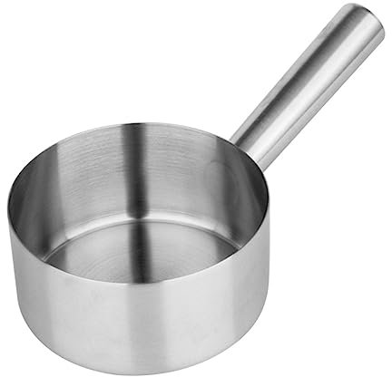 Mikikit Cuchara De Acero Inoxidable Pala De Lavandería Cucharón Pala De Agua De Baño Cuchara De Comida De Cocina Long Many Water Chado Largo Taza De Agua Moderno Cazo Manejar Bath