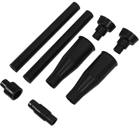 Abaodam 8pcs Adjustable Waterfall Fountain Nozzle Set Pump Head for Garden Fish Tank Water Feature Includes Water Pump Adapter Fittings