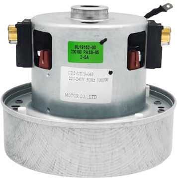 220V-240V 50HZ 1000W Aspirapolvere Industriale Motore Ventola Diametro 107mm Grande Potenza Filo Di Rame By Pass Parti Aspirapolvere
