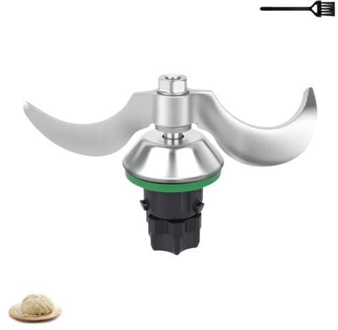 XUNNIU Lame per Impastatrice per Thermomix Bimby TM6/TM7/TM5, Accessori di Ricambio per Lama Bimby TM7/TM5/TM6, Coltelli per Impasto in Acciaio Inossidabile, Pulizia Veloce, Nessun Residuo Di Pasta