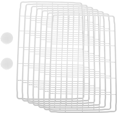 Garneck Gefriertruhe Organizer, 6-Fach Metall-Trennwand, 61 x 41 x 32 cm | Offene Gitterstruktur für Luftzirkulation, sortiert Tiefkühlkost in Haushalt, Restaurant und Eisdiele