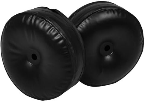 LALADEFIEE Aufblasbare Wasserhanteln aus PVC 2 Stück Leichte Fitness Gewichte für Wassergymnastik und Krafttraining Tragbar und Vielseitig für Pool und Zuhause