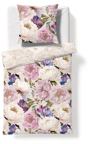 fleuresse Mako-Satin Bettwäsche Bed Art S Maia Rose