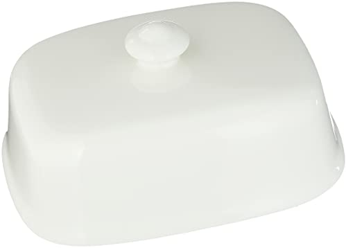 Villeroy & Boch Royal Butterdose Oberteil, Premium Bone Porzellan, Weiß