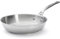 De Buyer - Poêle à frire en inox MILADY - 24 cm - Fabriquée en France, Sans PFAS, Inox 18/10 Performant et Résistant, Fond Sandwich, Tous Feux + Four, Finition Poli Brillant