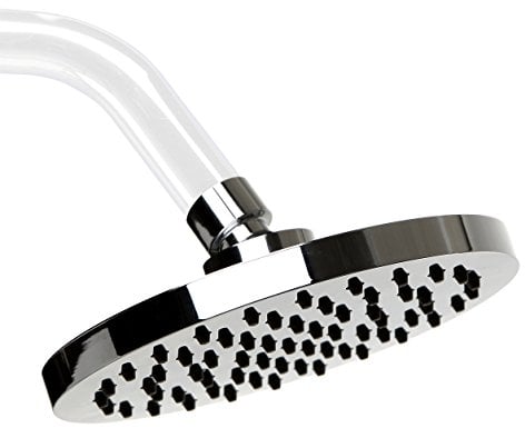 TATAY Kit Alcachofa Piña Ducha Mirror con, 16 cm de Diámetro, de ABS, 1 posición, Sistema de Ahorro de Agua y Antical, Cromado