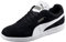 PUMA Unisex Icra Trainer SD Shoes, Black-White, 37.5 EU