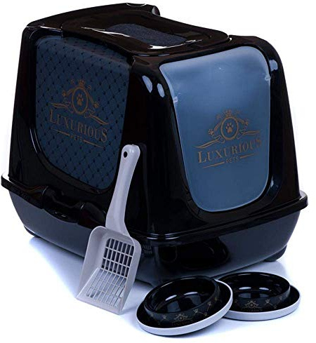Katzentoilette Trendy 57 Deluxe + Streuschaufel + 2 Näpfe