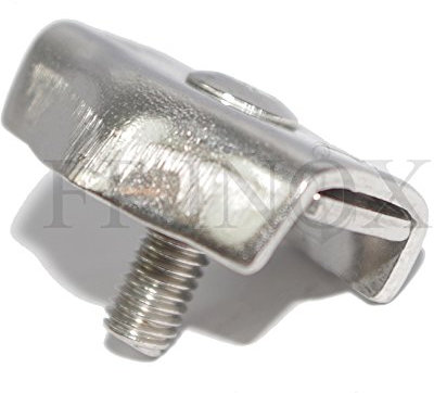 FP INOX Invernadero Cable Plana diámetro Hilo 8 mm Acero Inoxidable