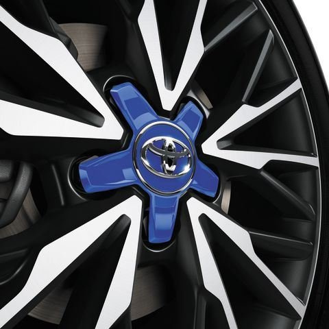 Original Toyota c-hr Centre Cap – Blau pw458–10004