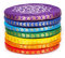 Find Something Different Ensemble de 7 grands coussins pour bols chantants de chakra