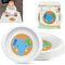 5PCs Spiderman Kids Reusable Dinner Set - Plate, Bowl, 260ml Cup, Fork & Spoon, Break-Resistant Toddler Meal Tableware Set, Microwave Safe Dinnerware Set for Children
