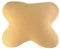 Edda Lux Bezug passend für ACAMAR Kissen, 55 x 47 cm, und für LUXAMEL Schlafkissen 56 x 48 cm, Softer Jersey Kissenbezug für Schmetterlingskissen, aus 100% Baumwolle, in Mais