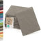 ZOLLNER 10er Set Waschlappen - weiche und saugstarke Waschhandschuhe - waschbar bis 95°C - Baumwolle - 16x21 cm in Fango