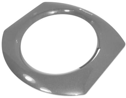 sparefixd Outer Door Trim Frame Graphite Grey to Fit Hotpoint Washing Machine