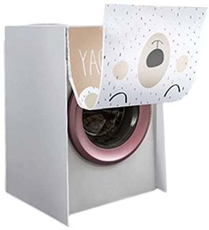 OrangeC Waschmaschinen-Abdeckung, Frontlader/Toplader, Abdeckung Für Waschmaschine Wasserdicht Waschmaschinenabdeckung Staubdicht Schutzbezug Sonnenschutz Für Waschmaschine Trockner Grösse