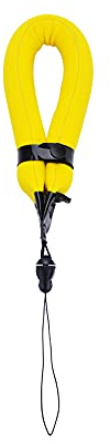 JJC Waterproof Camera Floating Wrist Strap for Underwater Cameras - Yellow