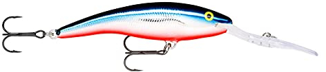 Rapala Deep Tail Dancer Wobbler Kunstköder Tiefläufer Balsaholz Größe 7cm - 9g, Farbe BGHM - Metallic Blue Ghost