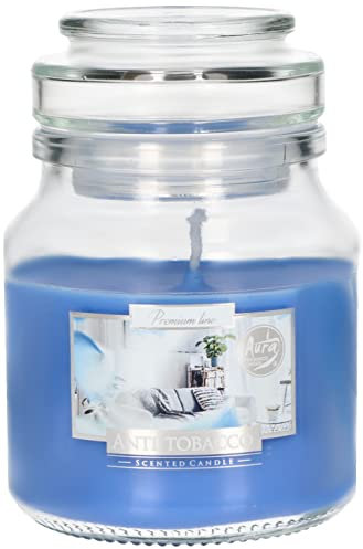 KOTARBAU® Duftkerze Duft Klein im Glas mit Deckel Anti-Tabacco Geschenkidee Aromatherapie Dekorations-Kerzen Brenndauer bis zu 28 Stunden