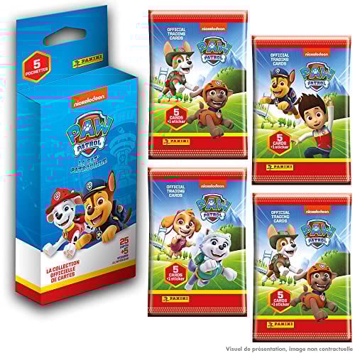Panini PAT PATROUILLE TRADING CARDS - Blister 5 pochettes 004384KBF5