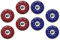 Shuffleboard Puck,(Dia.53mm 2-1/8'') Mini Shuffleboard Pucks Set, 8Pcs Shuffleboard Pucks Equipment for Family Fun Home Game