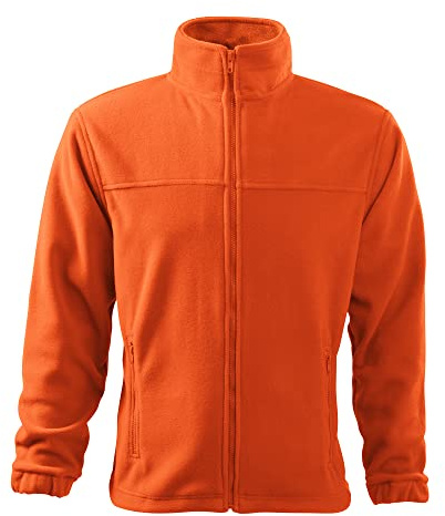 DELUNO Herren Fleece-Jacke Outdoor, Pullover Fleece mit Reißverschluss - Neu - Schwarz Rot Blau Grau Weis - Size S M L XL 2XL 3XL 4XL
